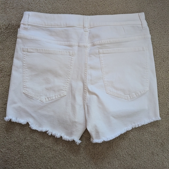 Women's High Waisted Shorts - Picture 2 of 2